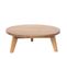 Léona - Table Basse En Bois D'acacia Ø80cm - Couleur - Bois Clair