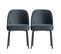 Lot De 2 Chaises Design En Velours