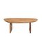 Table Basse Organique En Bois Massif D'acacia