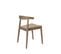 Bunga - Lot De 2 Chaises En Teck Et Cannage - Couleur - Bois Foncé