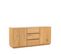 Since - Buffet 2 Portes, 3 Tiroirs En Bois L180cm - Couleur - Bois Clair