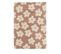 Flora I - Tapis Contemporain à Motif Floral - Couleur - Vieux Rose, Dimensions - 160x230 Cm