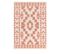 Coraya - Tapis Intérieur Et Extérieur Ethnique - Couleur - Terracotta, Dimensions - 164x230 Cm