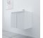 Meuble Salle De Bain Suspendu 70 Cm Proline- Blanc