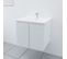 Meuble Salle De Bain Suspendu 70 Cm Proline- Blanc