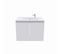 Meuble Salle De Bain Suspendu 70 Cm Proline- Blanc