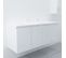 Meuble Double Vasque 140 Cm Proline- Blanc