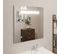 Miroir Lumineux Elegance 80x80 Cm - Avec Interrupteur Sensitif