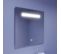 Miroir Lumineux Elegance 80x80 Cm - Avec Interrupteur Sensitif