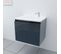 Meuble Salle De Bain Suspendu 70 Cm Proline- Gris