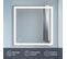 Miroir Éclairant Avec Antibuée Vista 80x80 Cm