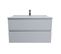 Meuble Salle De Bain Romy 90 Cm - Blanc Brillant