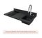 Kitchenette K01l - 120 Cm - Bois - Nero - Évier à Droite