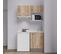 Kitchenette K02l - 120 Cm à Bois - Snova - Évier à Droite