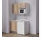 Kitchenette K07l - 120 Cm - Bois - Snova - Évier à Gauche