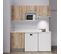 Kitchenette K55l - 180 Cm - Bois - Snova - Évier à Gauche