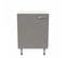 Meuble De Cuisine Bas - 60 Cm - Gris