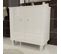 Meuble Salle De Bain Sur Pieds Ecoline 80 Cm - Blanc Brillant