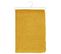 Lot De 2 Draps De Bain En Coton Jaune Ocre Tissu Éponge 100 X 150 Cm