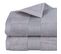 Lot De 2 Draps De Bain En Coton Taupe Tissu Éponge 100 X 150 Cm