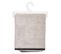 Lot De 2 Draps De Bain En Coton Beige Lin Tissu Éponge 100 X 150 Cm