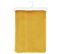 Lot De 2 Draps De Bain En Coton Jaune Ocre Tissu Éponge 70 X 130 Cm