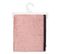 Lot De 2 Draps De Bain En Coton Rose Tissu Éponge 70 X 130 Cm