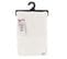 Lot De 2 Draps De Bain Tissu Éponge 100% Coton Blanc 70 X 130 Cm