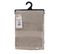 Lot De 2 Draps De Bain Tissu Éponge 100% Coton Taupe 70 X 130 Cm