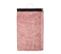 Lot De 2 Serviettes De Toilette En Coton Rose Tissu Éponge 30 X 50 Cm