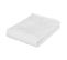 Lot De 2 Serviettes De Toilette En Coton Blanc Tissu Jacquard 30 X 50 Cm