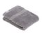 Lot De 2 Serviettes De Toilette Tissu Éponge 100% Coton Gris 30 X 50 Cm