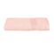 Lot De 2 Serviettes De Toilette En Coton Rose Tissu Éponge 50 X 90 Cm