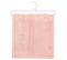 Lot De 2 Serviettes De Toilette En Coton Rose Tissu Éponge 50 X 90 Cm