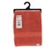 Lot De 2 Serviettes De Toilette Tissu Éponge 100% Coton Terracotta 50 X 90 Cm