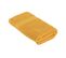 Lot De 2 Draps De Bain Tissu Éponge 100% Coton Jaune Moutarde 90 X 150 Cm