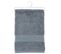 Lot De 4 Draps De Bain En Coton Gris Foncé Tissu Éponge 100 X 150 Cm