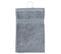 Lot De 4 Serviettes De Toilette En Coton Gris Foncé Tissu Éponge 30 X 50 Cm