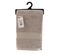 Lot De 4 Draps De Bain Tissu Éponge 100% Coton Taupe 90 X 150 Cm