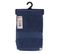 Lot De 4 Draps De Bain Tissu Éponge 100% Coton Bleu Marine 90 X 150 Cm