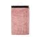 Lot De 6 Serviettes De Toilette En Coton Rose Tissu Éponge 30 X 50 Cm