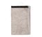 Lot De 6 Serviettes De Toilette En Coton Beige Lin Tissu Éponge 30 X 50 Cm