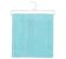 Lot De 6 Serviettes De Toilette En Coton Bleu Aqua Tissu Éponge 50 X 90 Cm