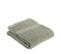 Lot De 6 Serviettes De Toilette Tissu Éponge 100% Coton Vert Kaki 50 X 90 Cm