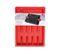 Range Couverts Ajustable En Plastique Rouge