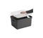 Boite De Rangement Avec Couvercle Transparent  Sigma Home Box 13 L Gris