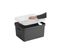 Boite De Rangement Avec Couvercle Transparent Sigma Home Box 32 L Gris