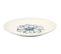 Assiette En Porcelaine Cottage 20 Cm (lot De 6) Blanc Et Bleu