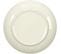 Assiette En Porcelaine Cottage 20 Cm (lot De 6) Blanc Et Bordeaux