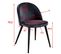 Chaise En Velours Avec Pieds En Acier Velvet (lot De 2) Noir